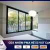 Cửa sổ mở trượt PMA hệ 55 Vát cạnh